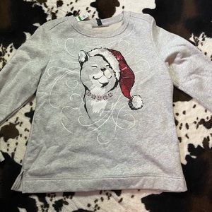 Christmas Cat Sweater